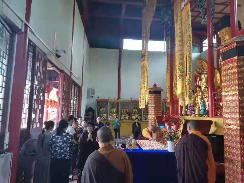 豪彩文殊菩萨圣诞祈福助考法会圆满